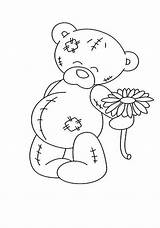 Teddy Coloring Pages Bears Printable Girls Coloring4free 2021 Bear 1366 Print Color Coloringtop sketch template