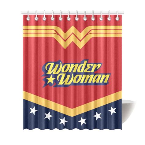 Wonder Woman Shower Curtain 72x84 Wwlovers Wonder Woman Wonder
