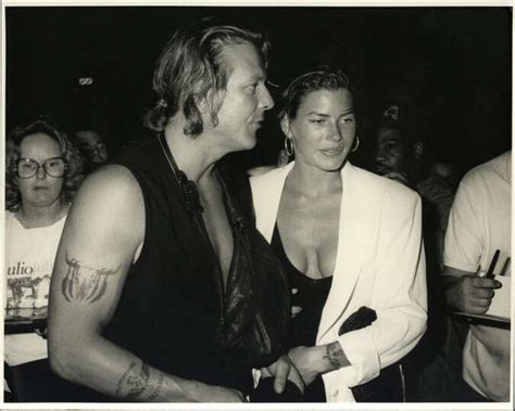 Actor Mickey Rourke And Carre Otis Had A Tumultuous Love Affair