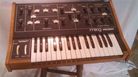 matrixsynth moog prodigy vintage synthesizer sn   original