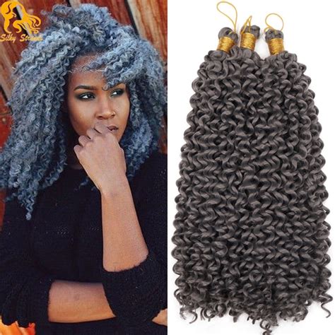 freetress curly crochet braids hair 14 water wave synthetic hair deep