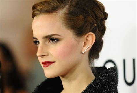 Emma Watson Wore A Braided Updo Last Night That Will Make