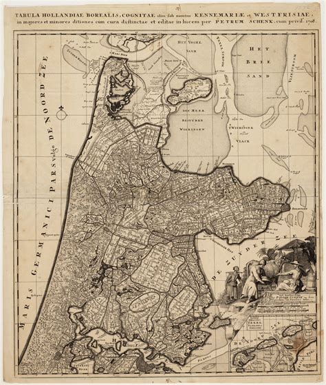 noord holland  oude kaarten kaarten cartografie
