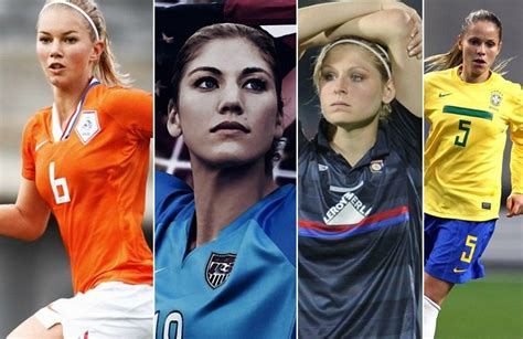 the top 10 hottest football girls
