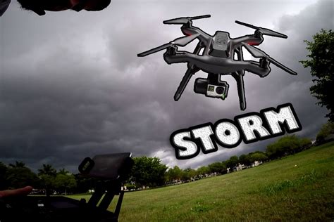 dr solo drone test video raw storm chasing youtube
