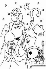 Sinterklaas Kleurplaten Piet Kleurplaat Zwarte Sint Animatieplaatjes sketch template