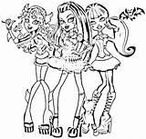 Pages Coloring Monster High Wishes Getcolorings sketch template