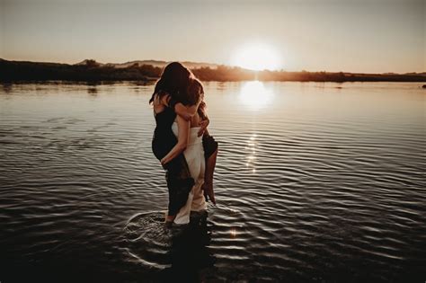 Sexy River Beach Engagement Photo Shoot Popsugar Love And Sex Photo 36