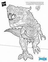 Grimlock Dinobots sketch template