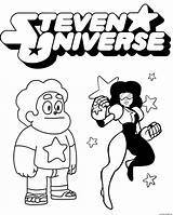 Coloring Cartoon Network Pages Universe Steven Printable Book Popular sketch template