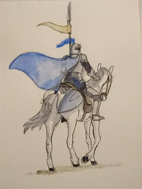 Travelling Knight [oc] Sketches