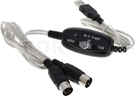 midi usb  interface kabel