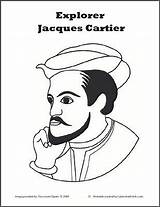 Cartier Jacques Explorers Kids Coloring Unit Printable Studies Social Francis Grade Printout Early Third French Study Cybersleuth Facts Sir Drake sketch template