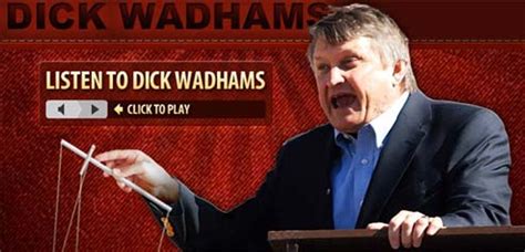 Funny Dick Wadhams Name Gets Funnier When Placed After Dump Wonkette