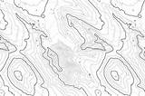 Topographic Topography sketch template