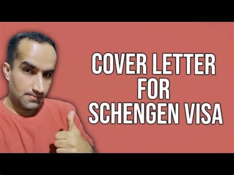 cover letter  schengen visa    write  proper covering