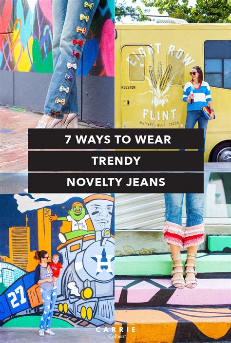 7 ways to spice up your jeans novelty jeans carrie colbert