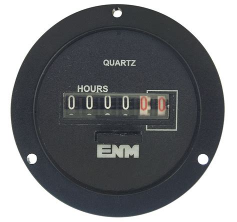 enm hour meter electromechanical hours display units number  digits   lvttab