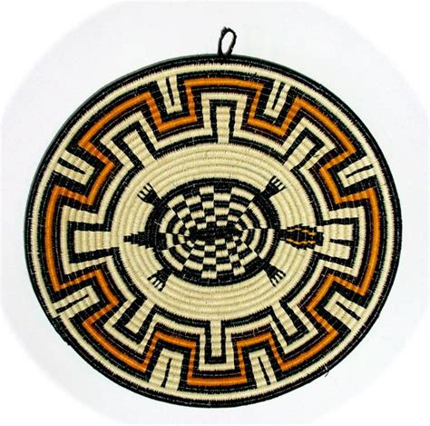 Wounaan And Embera Indian Woven Plate