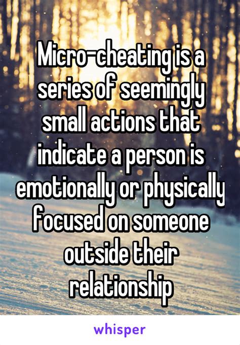 micro cheating 13 ways you re being unfaithful without