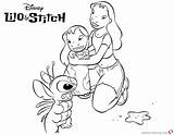 Stitch Coloring Lilo Pages Ohana Disney Characters Printable Kids Drawing Getdrawings sketch template