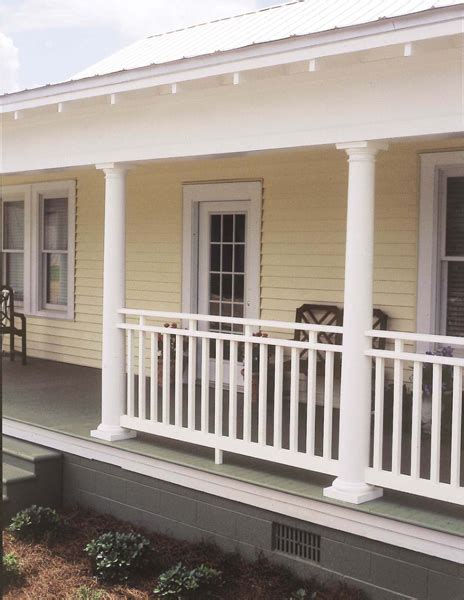 Exterior Pvc Railings For Porches And Decks