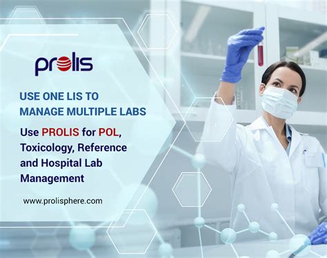 prolis  separate modules  efficiently manage multiple laboratories