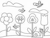 Coloring Pages Gardening Garden Flower Tools Kids Spring Flowers Beautiful Sheets Printable Gardens Getcolorings sketch template