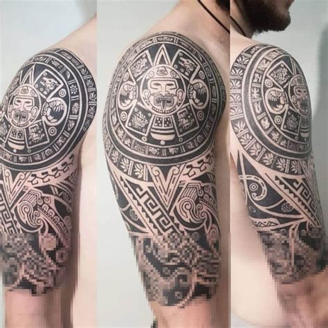 160 Aztec Tattoo Ideas For Men And Women The Body Is A Canvas Aztec