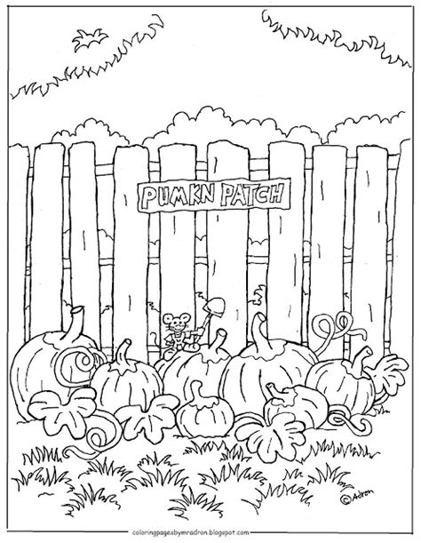 coloring pages  kids   adron pumpkin patch printable coloring page