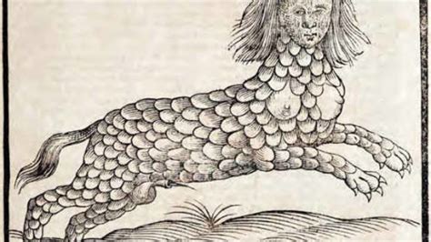 fantastic drawings  fictional creatures    century book