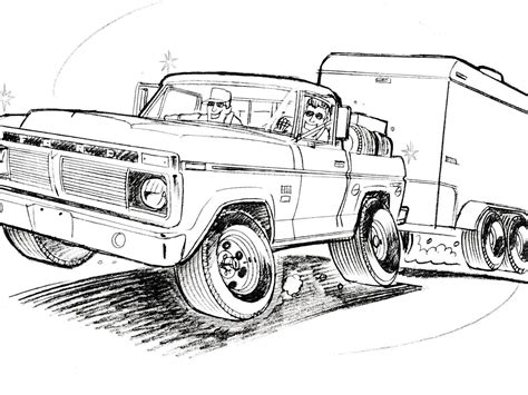 ford truck coloring pages coloring pages