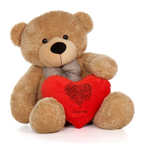 happy valentines day  love  teddy bear amber shaggy cuddles