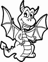 Dragon Papan sketch template