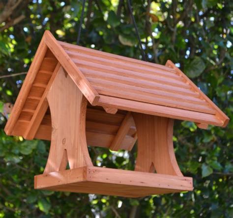 lodge wooden bird feeder nature mates