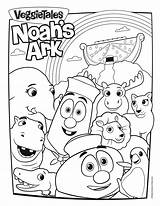 Coloring Pages Ark Veggie Tales Printable Noahs Veggietales Noah Kids Easter Superbook Sheets Christian Bible Color Colouring Book Church Worship sketch template