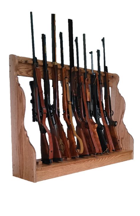Oak Wooden Vertical Gun Rack 5 Place Long Gun Display – Gun Racks For Less