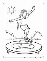Coloring Pages Trampoline Colouring Color Kids Link Pdf Follow Below Printables Printable Upload Sheets Friday Template sketch template