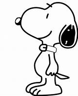 Snoopy Coloring Cartoons Pages Printable Drawings Drawing Kb sketch template