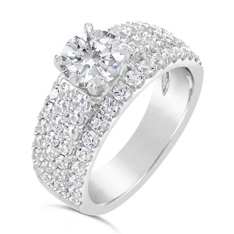modern engagement ring   diamond  diamond guys
