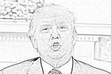 Trump Coloring Pages Donald President Filminspector York Downloadable Successful Becoming Before sketch template