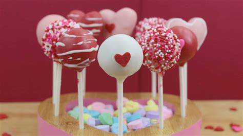 valentines day cake pops