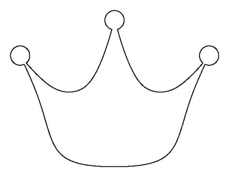 printable princess crown template