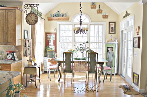 french country kitchen style freshened  debbiedoos