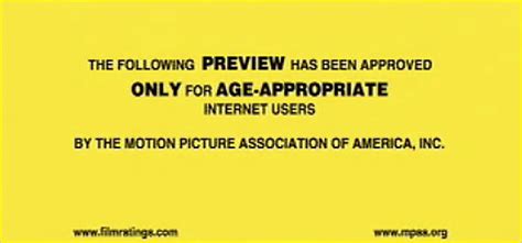 Motion Picture Association Of America Trailers Yellow Tag The New