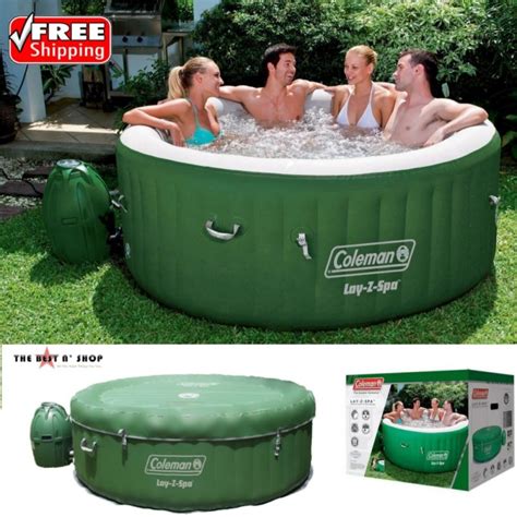Pool Hot Tub 4 6person Spa Inflatable Relaxing Heated