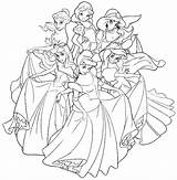 Coloring Pages Jasmine Disney Princess Baby Together Princesses Getdrawings Getcolorings Color sketch template