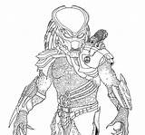 Predator Depredador sketch template