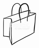 Bag Sketch Freeimages Premium Istock Getty Vector Stock sketch template
