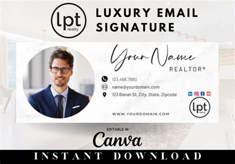 Lpt Realty Email Signature Professional Email Signature For Gmail